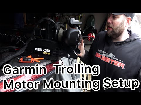 How to Mount Garmin Livescope on the Barrel of a Trolling Motor