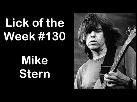 Lick of the Week #130 (Mike Stern ii V I Lick)