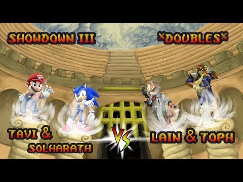 Showdown 3 Doubles: Solharath & Tavi(Green) vs Lain & Toph(Blue)
