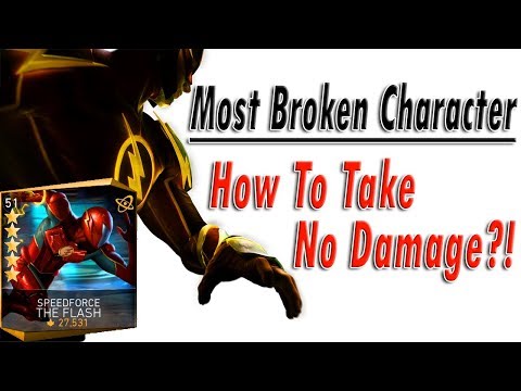 TAKE NO DAMAGE! How To Play The Perfect Game! Most Broken Character In Injustice 2 Mobile! No Hacks!