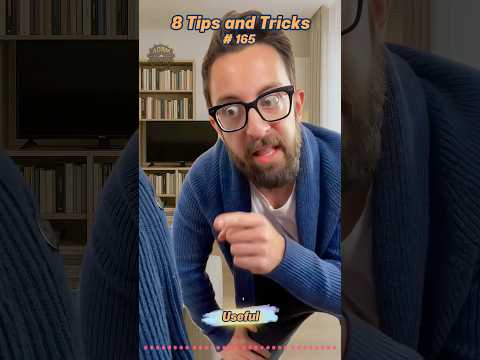 8 Tips and tricks  p.165 #tips #lifehacks #usefultips #tricks