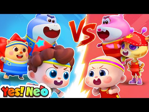 Balloon Adventure for Kids | Balloon Sports Day | Nursery Rhymes & Kids Songs | Yes! Neo