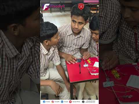 Ultrasonic Sensor Practical with Arduino UNO | Focalyt Future Tech Workshop at NRI Public School 🚀🔊