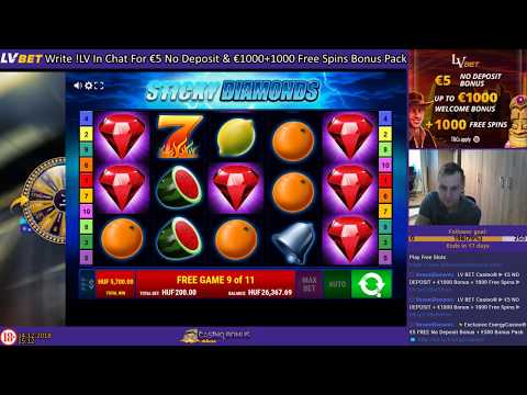 🎰 Sticky Diamonds ⏩ Gamomat Casino Slots 🎰 Free Spins 40x