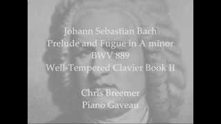 preview picture of video 'Bach - Prelude and Fugue in A minor, BWV 889'