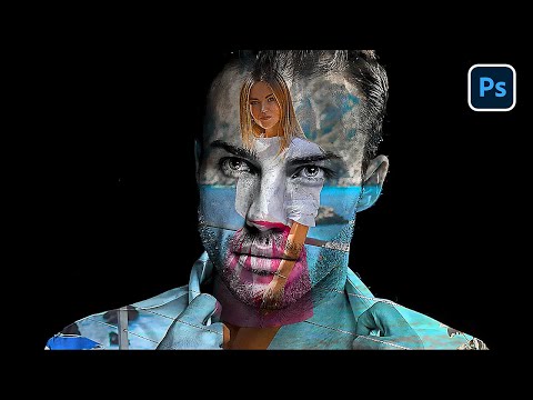 Photoshop Tutorial: SIMPLE DOUBLE EXPOSURE