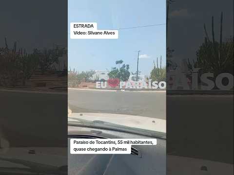 Paraíso de Tocantins, 55 mil habitantes, quase chegando à Palmas #tocantins #palmas #paraiso #brazil