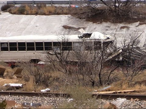 Raw: 10 Dead After TX Prison Bus Strikes Train