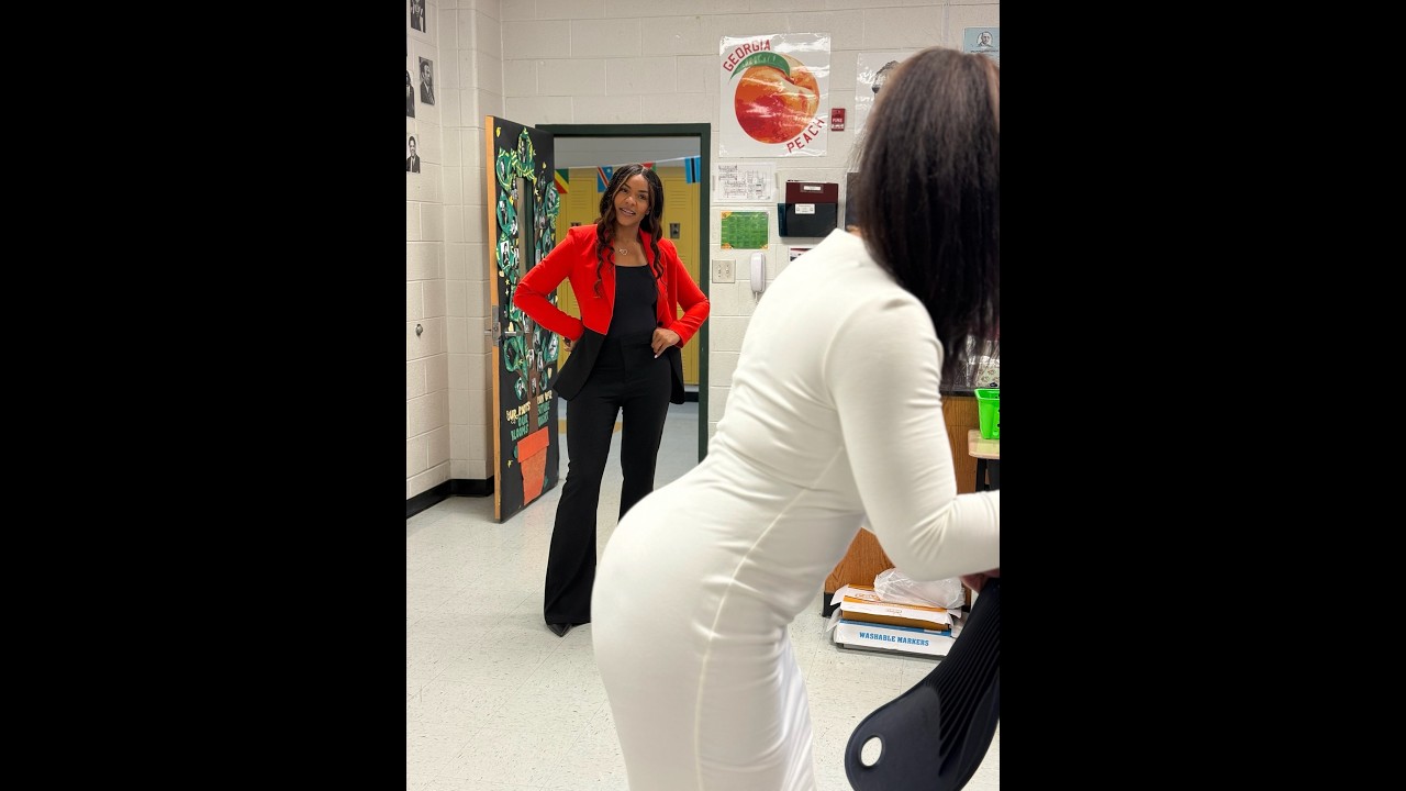 Principal Johnson tells a teacher her dress is INAPPROPRIATE to wear in front of young boys!