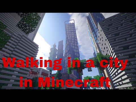 Mind-Blowing Urban Exploration in Minecraft!
