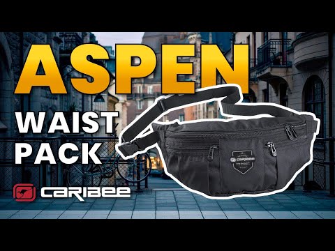 CARIBEE-ASPEN 斜肩包 腰包/休閒/旅遊/登山/透氣