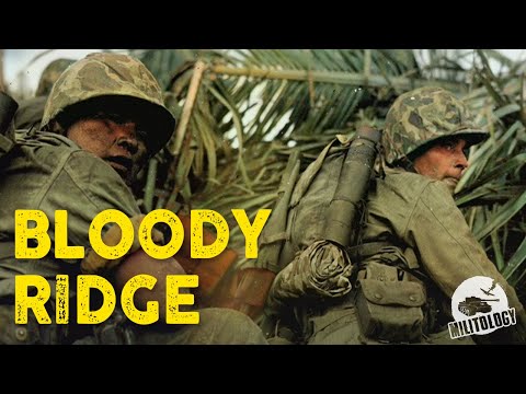 Marine's BLOODY Stand Against 2,500 Japanese in WW2