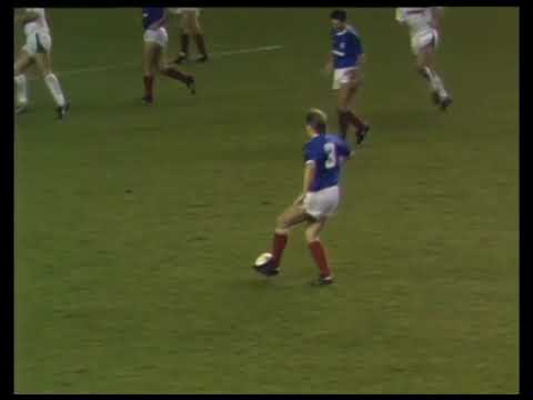 26/11/1986 Uefa Cup 3rd Round 1st leg RANGERS v BORUSSIA MONCHENGLADBACH