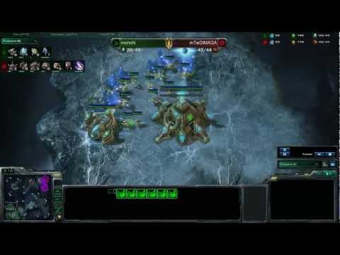 monchi vs DIMAGA G4, P1 - Crevasse (PvZ)