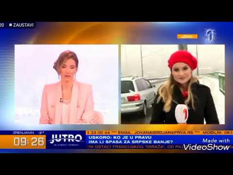 Jovana Joksimović očitala lekciju novinarki na Prvoj televiziji