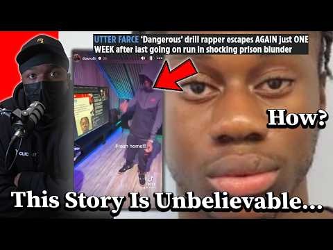 UK Drill Rapper Escapes Prison... Gets CAUGHT... Then ESCAPES AGAIN!