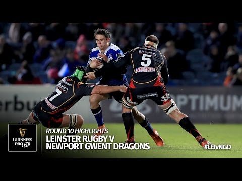 Round 10 Highlights: Leinster Rugby v Newport Gwent Dragons | 2016/17 season