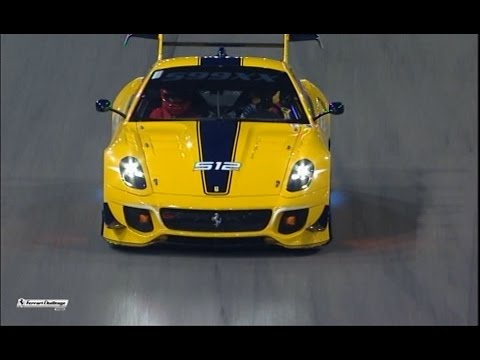 Ferrari 599XXs having fun at Yas Marinas