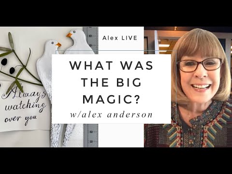 Alex Anderson LIVE - Spinning Spools Quilt  - The Big Magic Story