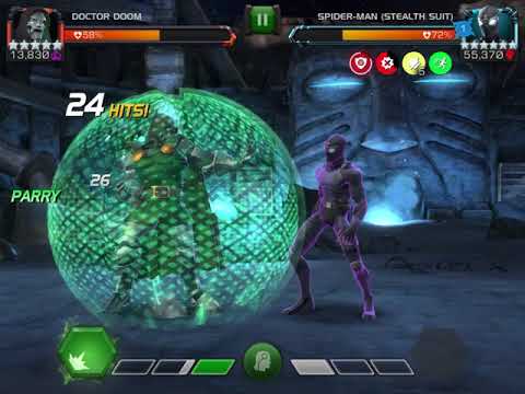 Act 6.4.5 Spry-Gassed-Mixed Master Doom vs Spiderman (Stealth Suit)
