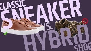 This Over That: Classic Sneaker vs. Hybrid "Dress" Casual shoe? • Effortless Gent