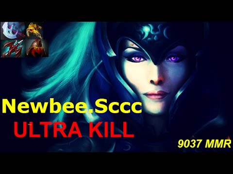 Newbee Sccc ULTRA KILL!!! |TOP MMR 9034|