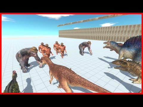 2x GORO THE GIANT & 4x HILL GIANT VS FACTIONS - ANIMAL REVOLT BATTLE SIMULATOR