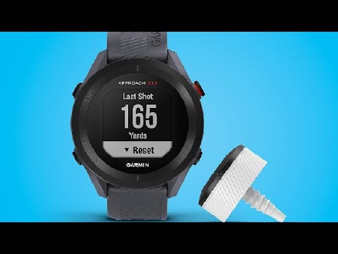 Garmin Approach S12 Granite Blue GPS Golf Watch Review, Gift Box Bundle with Wall Adapter