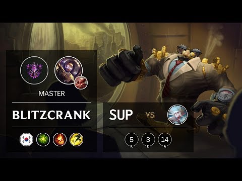 Blitzcrank Support vs Janna - KR Master Patch 9.14