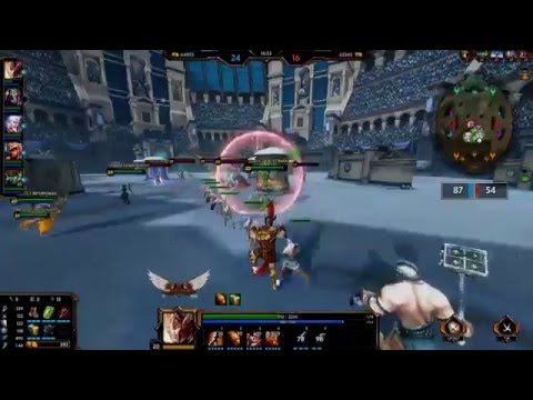 Smite Level Up/Arena/ A si se usa un Mercurio SUPP
