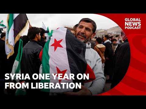 Video | Syrians mark anniversary of Assad overthrow and look to the future  | Global News Podcast