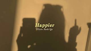 Download lagu Olivia Rodrigo - Happier (slowed) mp3