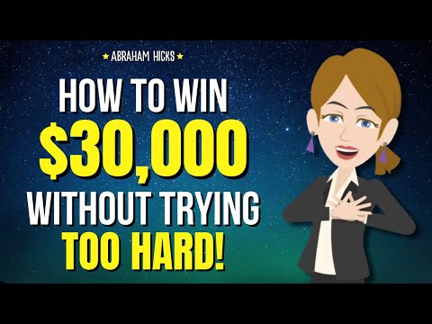 $30,000 Lottery Win Story: The Universe Delivers in Surprising Ways ✨ Abraham Hicks 2024