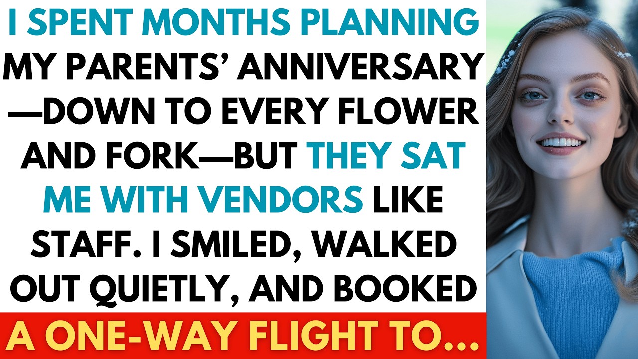 I Planned My Parents’ Entire Anniversary Party—But They Didn’t Even Save Me a Seat at the Table…