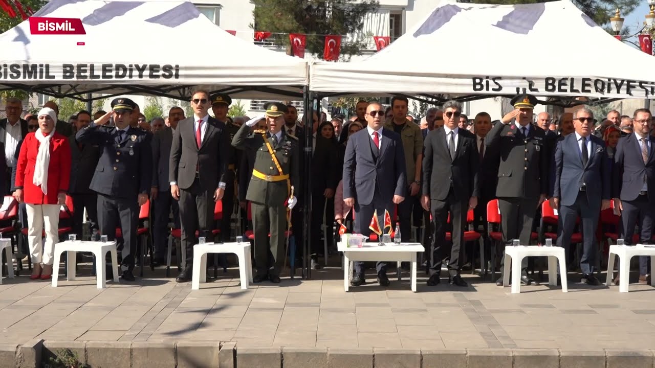 Bismil’de Cumhuriyet’in 101. Yılı etkinlikleri - Bismil Haber