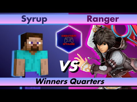 Center Stage #39 - Syrup (Steve) vs Ranger (Shulk) - Super Smash Bros Ultimate SSBU
