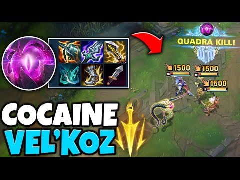 A YouTube comment begged me to play Cocaine Vel'Koz for 200 days... so I tried it