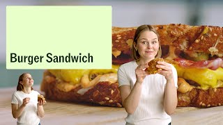 Burger sandwich - den nye cheeseburgeren
