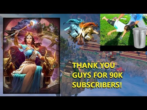 SCUMBAG SATURDAY - THANK YOU GUYS FOR 90K SUBS - Grandmasters Ranked 1v1 Duel - SMITE