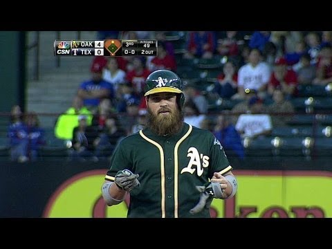 OAK@TEX: Norris doubles in Choice to extend lead