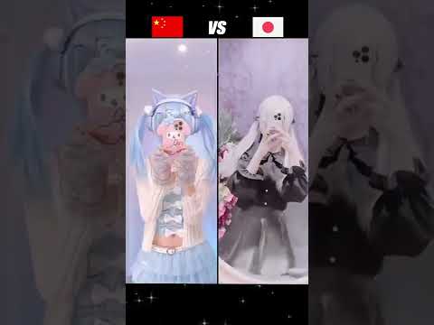 Which one do you think is cuter双马尾弹力摇 kawaii dancer hotdancecutegirl fyp