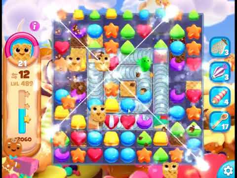 Cookie Jam Blast Level 489 - NO BOOSTERS 🍪 | SKILLGAMING ✔️