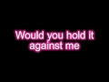 Britney Spears - Hold It Against Me + [Lyrics On ...