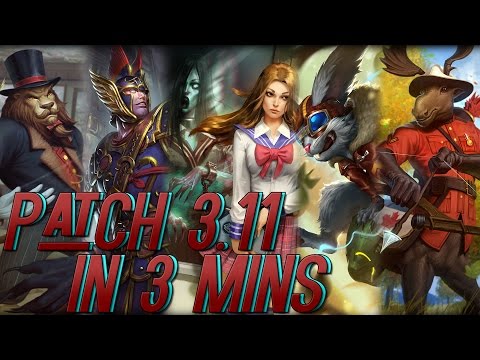 SMITE Patch Notes 3.11 "Expelled From Hel" In 3 Minutes! - Shivoki