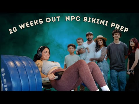 20 weeks out from my first bikini bodybuilding show!