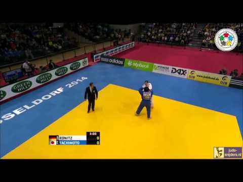 Judo 2014 Grand Prix Dusseldorf: Konitz (GER) - Tachimoto (JPN) [+78kg] final
