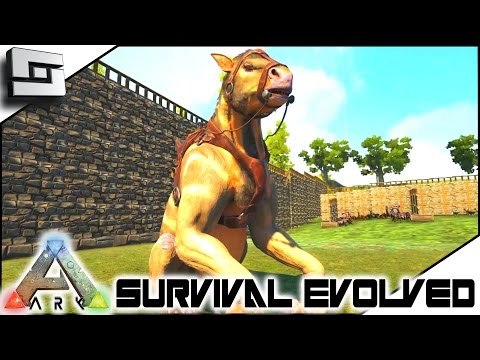 ARK: Survival Evolved - ¡DOMANDO CHALICOTHERIUM! T4E55 (Jugabilidad del mapa central)