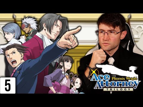 Phoenix Wright: Ace Attorney Trilogy Blind Playthrough || Part 5: Edgeworth is a Criminal?!?!?