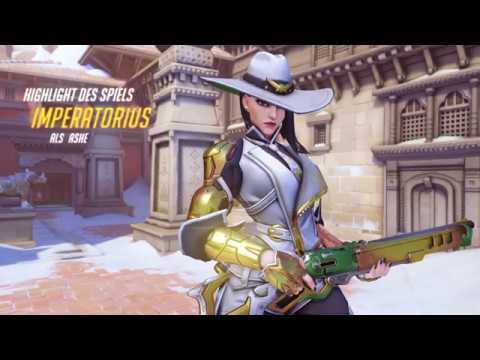What 1000 hours of Rainbow Ash Gameplay look like when playing Overwatch Ashe