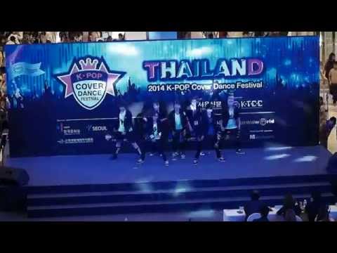 140927 BangEarn cover BTS @2014 K-POP Cover Dance Festival(Top View)